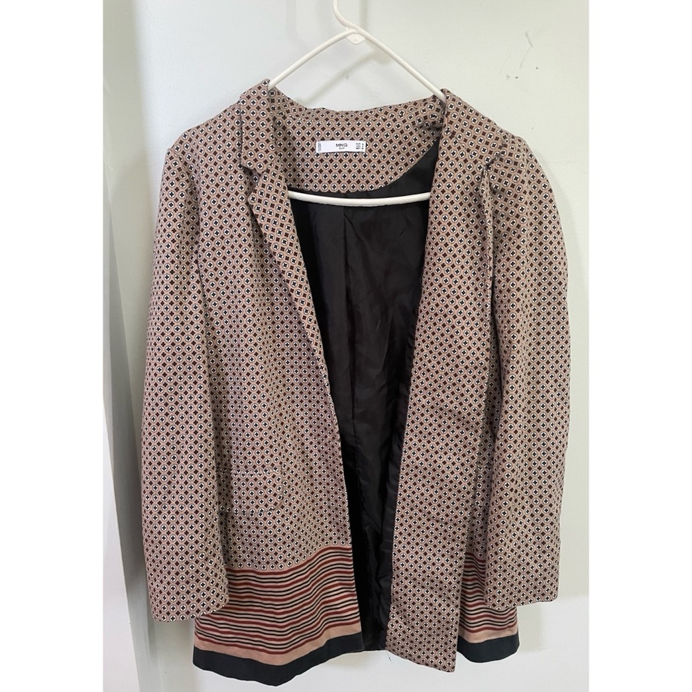 Mango Patterned Blazer